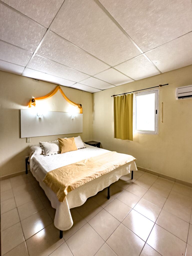 Dormitorio del departamento en primer piso